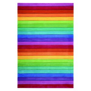 Covor Copii & Tineret Smart Stripe, Acril, Multicolor, 130x190