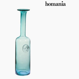 Vază Geam Turquoise (10 x 11 x 42,5 cm) by Homania