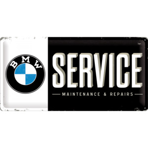 Placă metalică - BMW Service