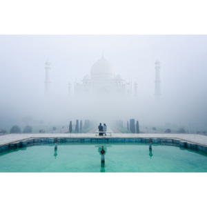 Fotografii artistice Misty Taj Mahal, Karthi KN raveendiran