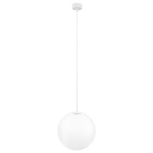 Lustră cu cablul alb Sotto Luce Tsuri, ∅ 30 cm, alb