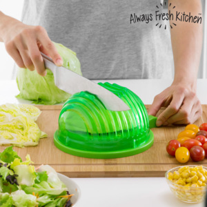 Aparat pentru Spălat, Uscat și Tăiat Rapid Salata Quick Salad Maker