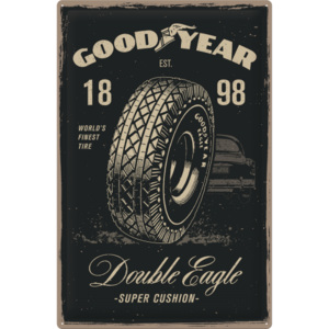 Placă metalică - Good Year Double Eagle - 60x40 cm