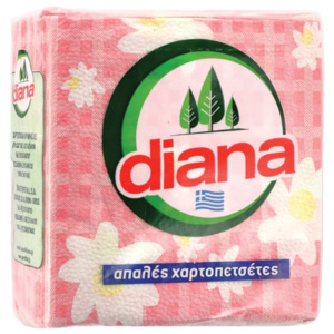 Servetele Diana 30x30 cm 50 bucati colorate