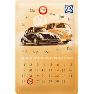 Placă metalică - VW kalender