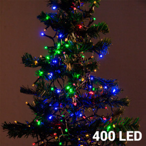 Lumini de Crăciun Multicolore (400 LED)