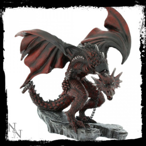 Statueta dragon inlantuit Golnar