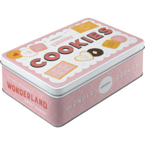 Cutie metalică plată - Wonder Cookies