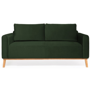 Canapea cu 3 locuri Vivonita Milton Trend, verde închis