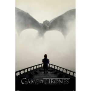 Poster - Game of Thrones (A LION & A DRAGON)