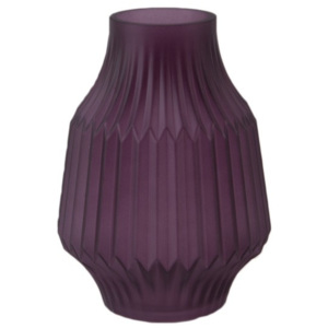 Vază din sticlă PT LIVING, Ø 13,5 cm, violet