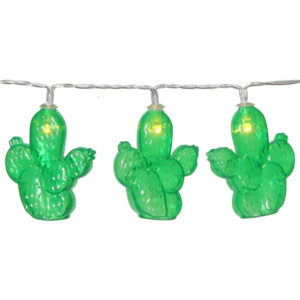 Șirag luminos LED Best Season Cactus, 10 becuri