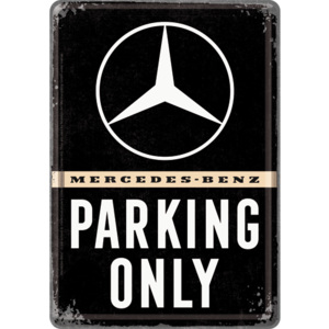 Ilustrată metalică - Mercedes-Benz Parking Only