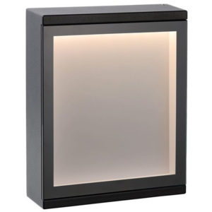 Lucide Cadra 27879/06/30 Aplice pentru iluminat exterior negru LED - 1 x 6W 16 x 5 x 20 cm