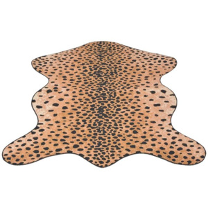 Covor decupat cu imprimeu ghepard, 70 x 110 cm