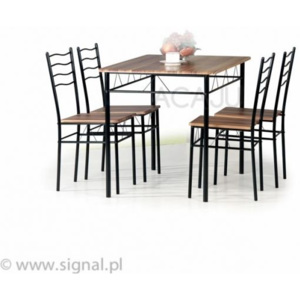 Set masa cu 4 scaune Esprit, MDF si metal