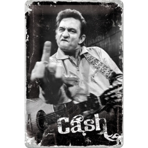 Placă metalică - Johnny Cash