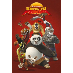 Poster - Kung Fu panda cast