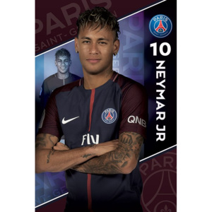 Poster - PSG Neymar 17/18