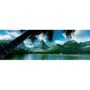 Poster - Tahiti Opunohu bay (1)