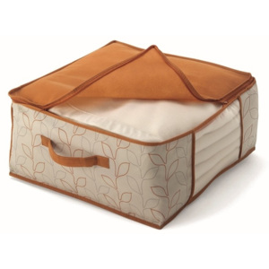Cutie de depozitare pături/lenjerie de pat Cosatto Bloom, lățime 45 cm, portocaliu