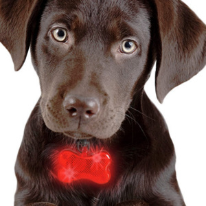 Plăcuţă de identificare cu LED pentru Câini