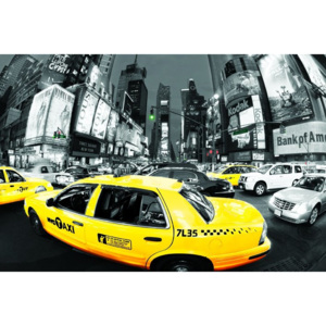 Poster - NYC Taxis (Times Square) (1)