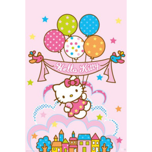 Poster - Hello Kitty Balloons