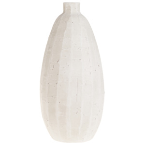 Vaza ceramica Atmosphere White, H 40 cm