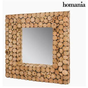 Oglindă Lemn reciclat (47 x 6 x 47 cm) by Homania