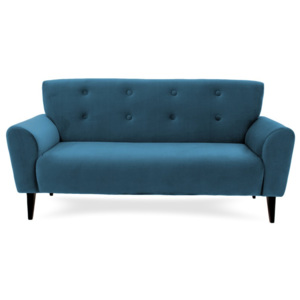 Canapea cu 3 locuri Vivonita Kiara Aqua, albastru