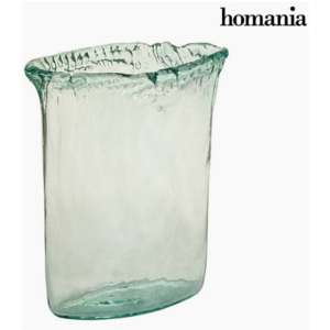 Vază Sticlă reciclată Transparent (26 x 11 x 34 cm) by Homania
