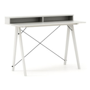 Masa de birou Desk Slim White II, L120xl50xh85 cm