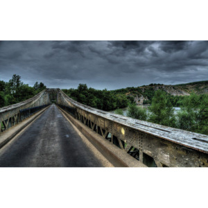 Fototapet: Înaintea furtunii (pod) - 184x254 cm