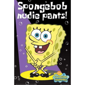 Poster - Sponge Bob sa plictisit de pantaloni