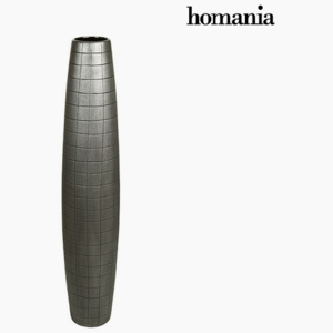 Vază de podea Ceramică Argintiu (19 x 19 x 100 cm) by Homania