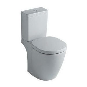 Vas WC monobloc Ideal Standard Connect,scurgere orizontala,36x66 cm