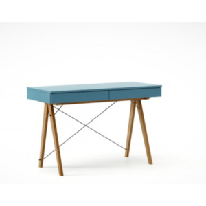 Masa de birou desk Basic Oak Oceanic, L100xl50xh75 cm