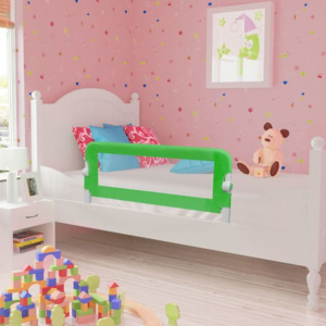 Apărătoare de pat pentru copii mici, 102 x 42 cm, verde