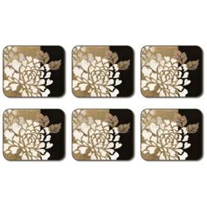 Glamour of Gold Coasters Set 6 piese