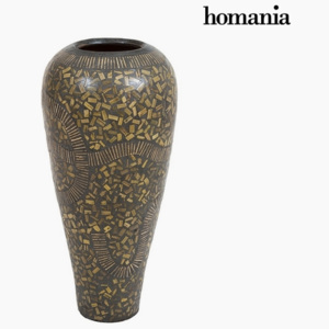 Vază Teracotă Bambus (38 x 38 x 78 cm) by Homania