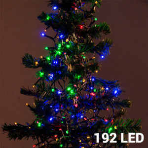 Lumini de Crăciun Multicolore (192 LED)