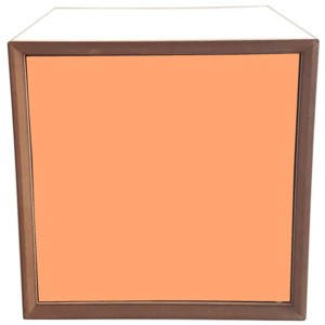 Dulap modular Pixel Orange / White, l40xA40xH40 cm