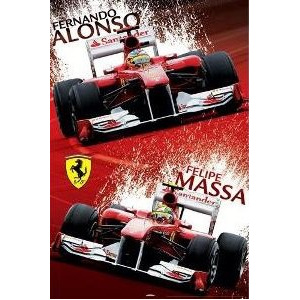 Poster – Fernando Alonso & Filipe Massa