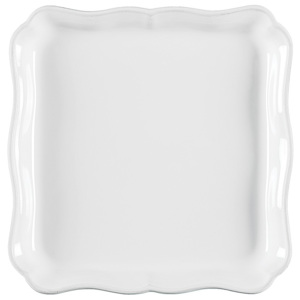 Tavă ceramică Costa Nova Alentejo, alb, 21 x 28 cm