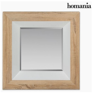 Oglindă Dm Sticlă bizotată Lemn Alb (67 x 7 x 67 cm) by Homania
