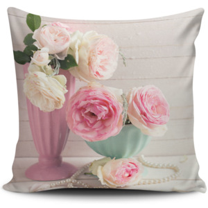 Perna decorativa Cushion Love, Dimensiune: 45 x 45 cm, Material exterior: 50% bumbac / 50% poliester 768CLV0149