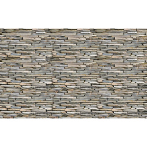 Stone Wall Fototapet, (91 x 211 cm)