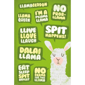 Llama - Quotes Poster, (91,5 x 61 cm)