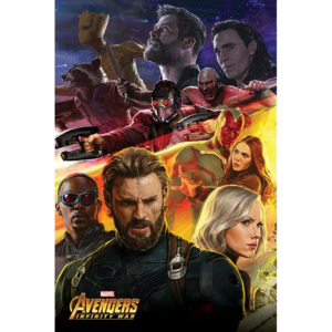Poster - Avengers Infinity War (Captain America)